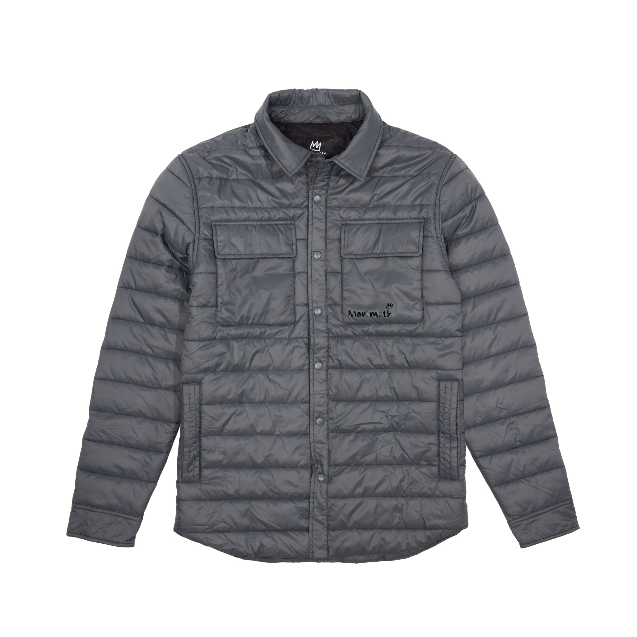 Puffer shirt jacket best sale