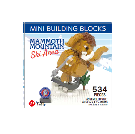 SKI WOOLLY MINI BLOCK TOY