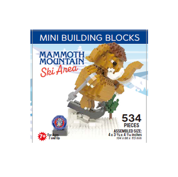 SKI WOOLLY MINI BLOCK TOY