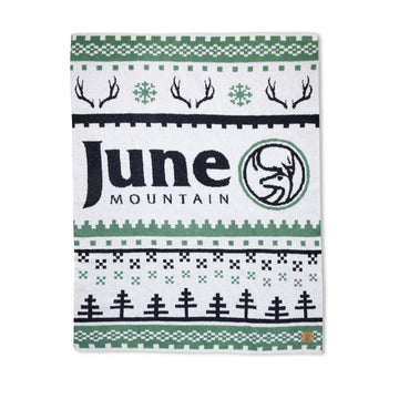 JUNE MOUNTAIN CIRCLE DEER BLANKET