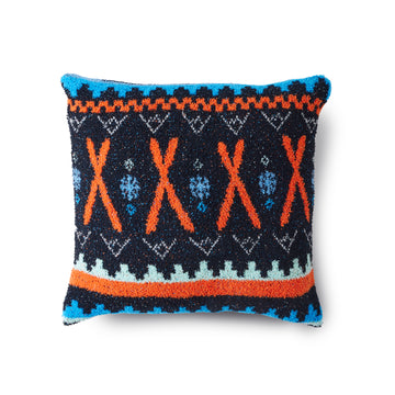 FAIR ISLE PRINTED CUSHION