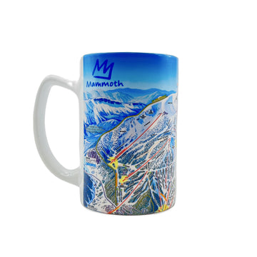 MAMMOTH TRAIL MAP 14OZ MUG