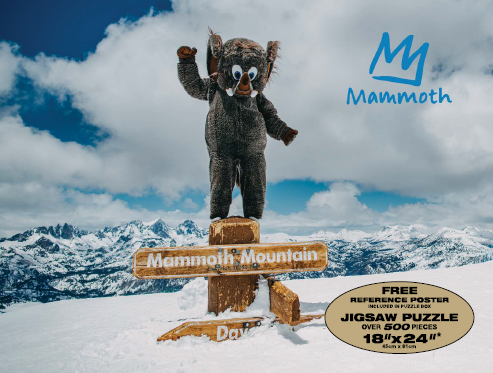 MAMMOTH MOUNTAIN WOOLLY JIGSAW PUZZLE